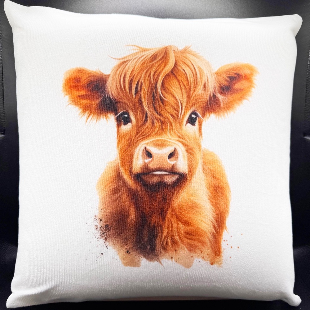 Highland Cow #1 Pressure Activated Massage Pillow